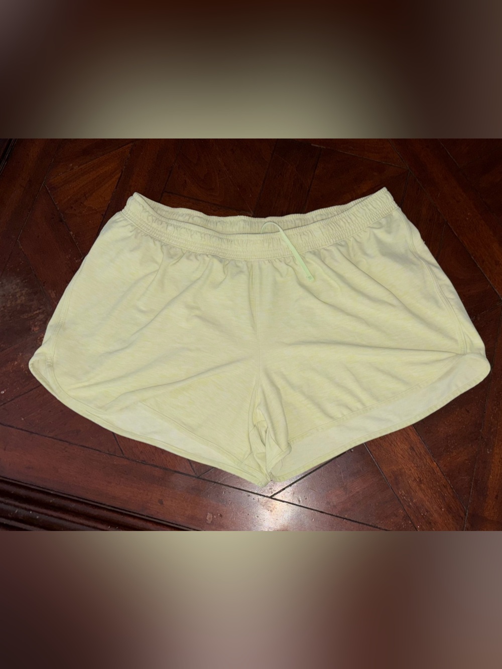 Old navy gray sport exercise workout shorts stretch breathe on heather xl